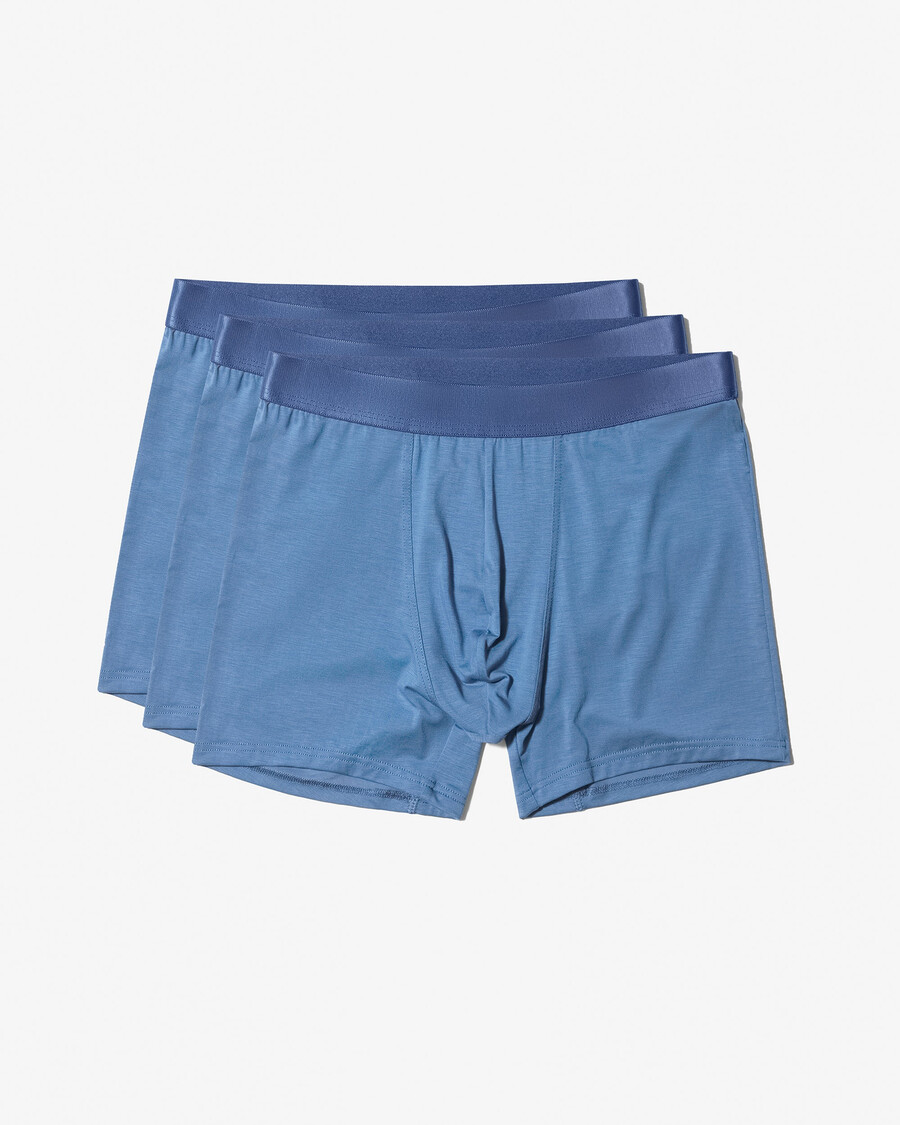 12 herren-boxershorts in azurblau jetzt kaufen — cdlp