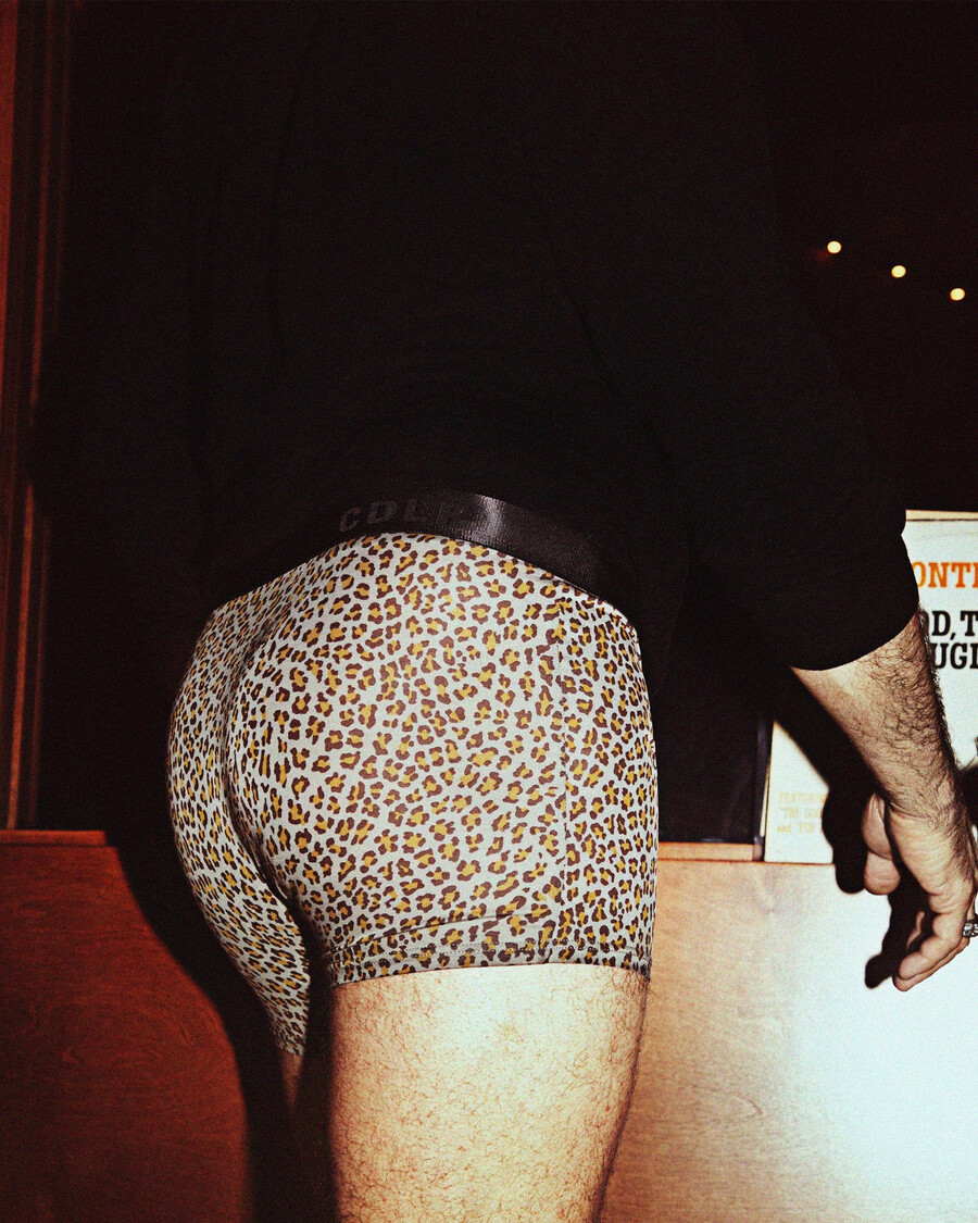 12 herren-boxershorts in schwarz weiß und mocca leopard jetzt kaufen — cdlp