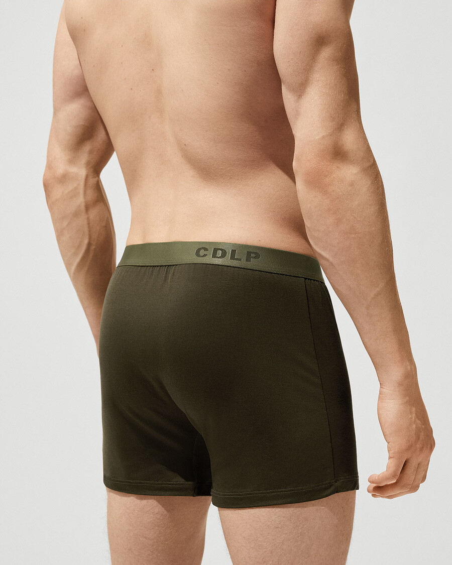 6 herren-boxershorts in olivgrün jetzt kaufen — cdlp