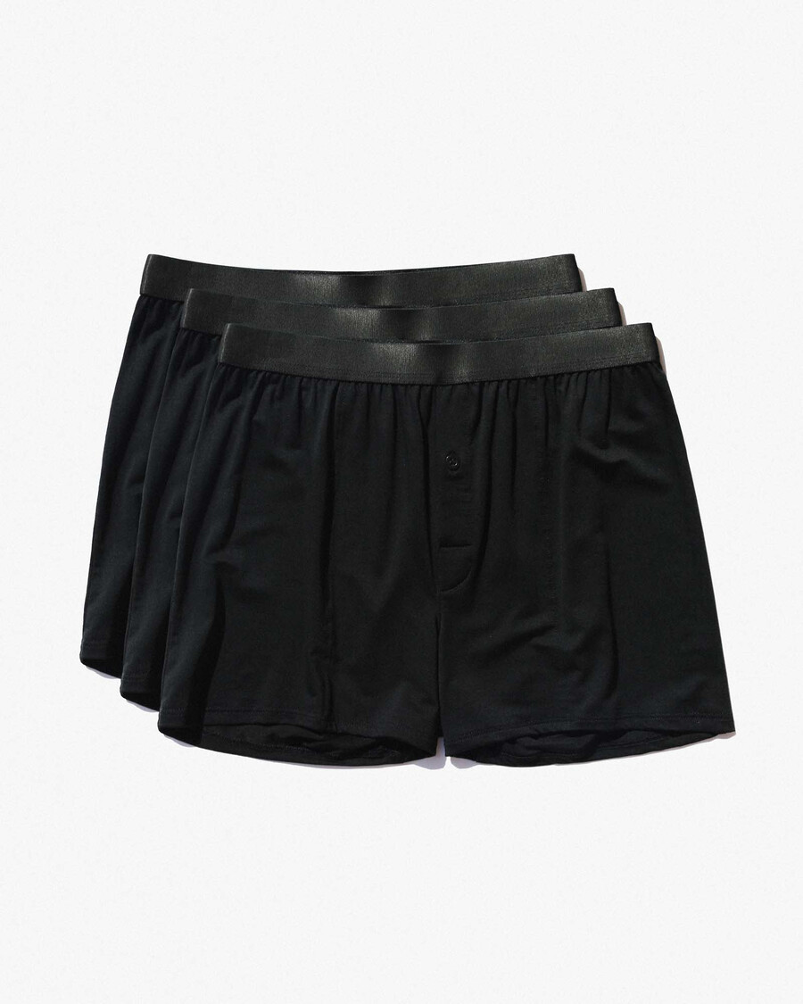 6 herren-boxershorts in schwarz jetzt kaufen — cdlp