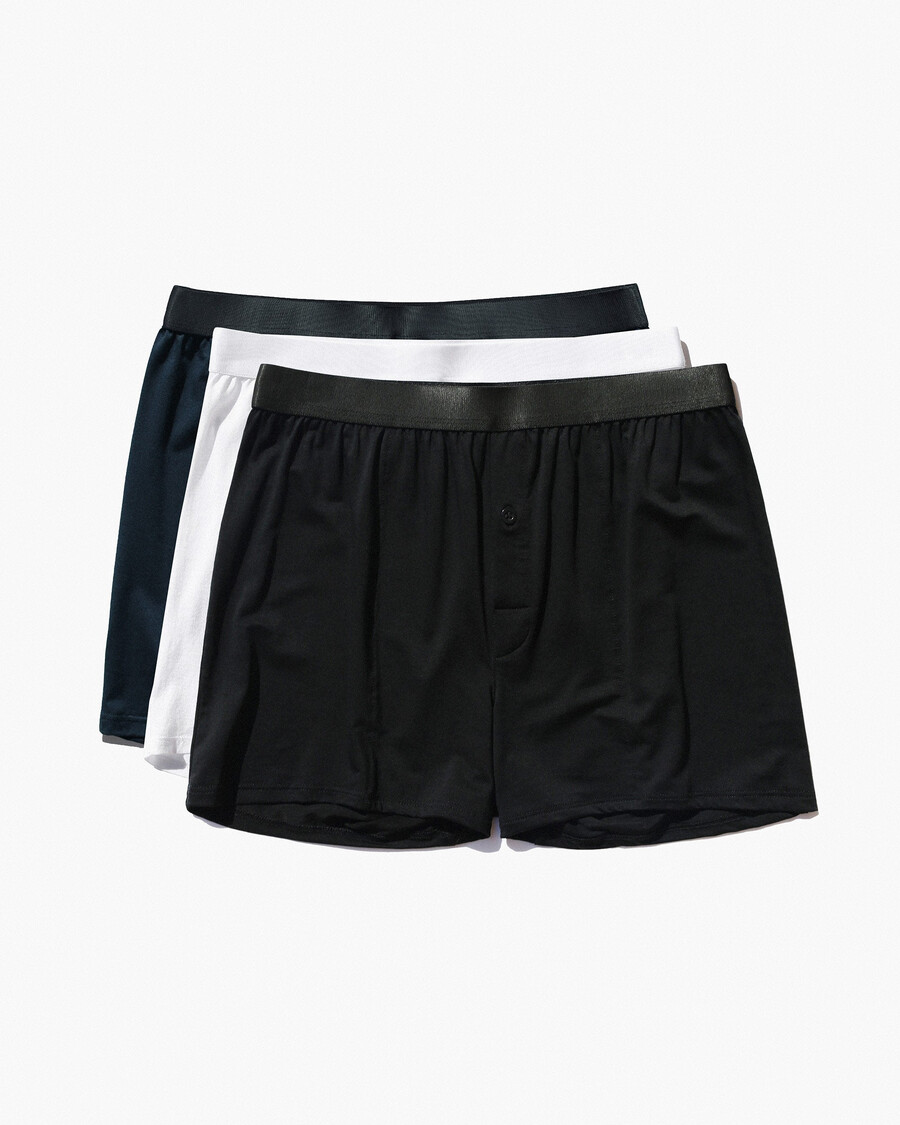 12 herren-boxershorts in schwarz weiß und dunkelblau jetzt kaufen — cdlp