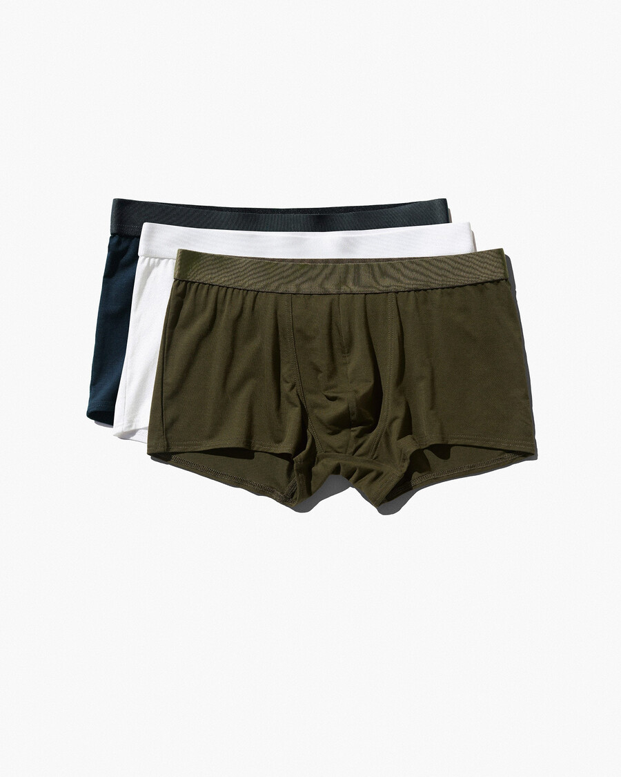 6 herren-boxershorts in weiß olivgrün und dunkelblau jetzt kaufen — cdlp