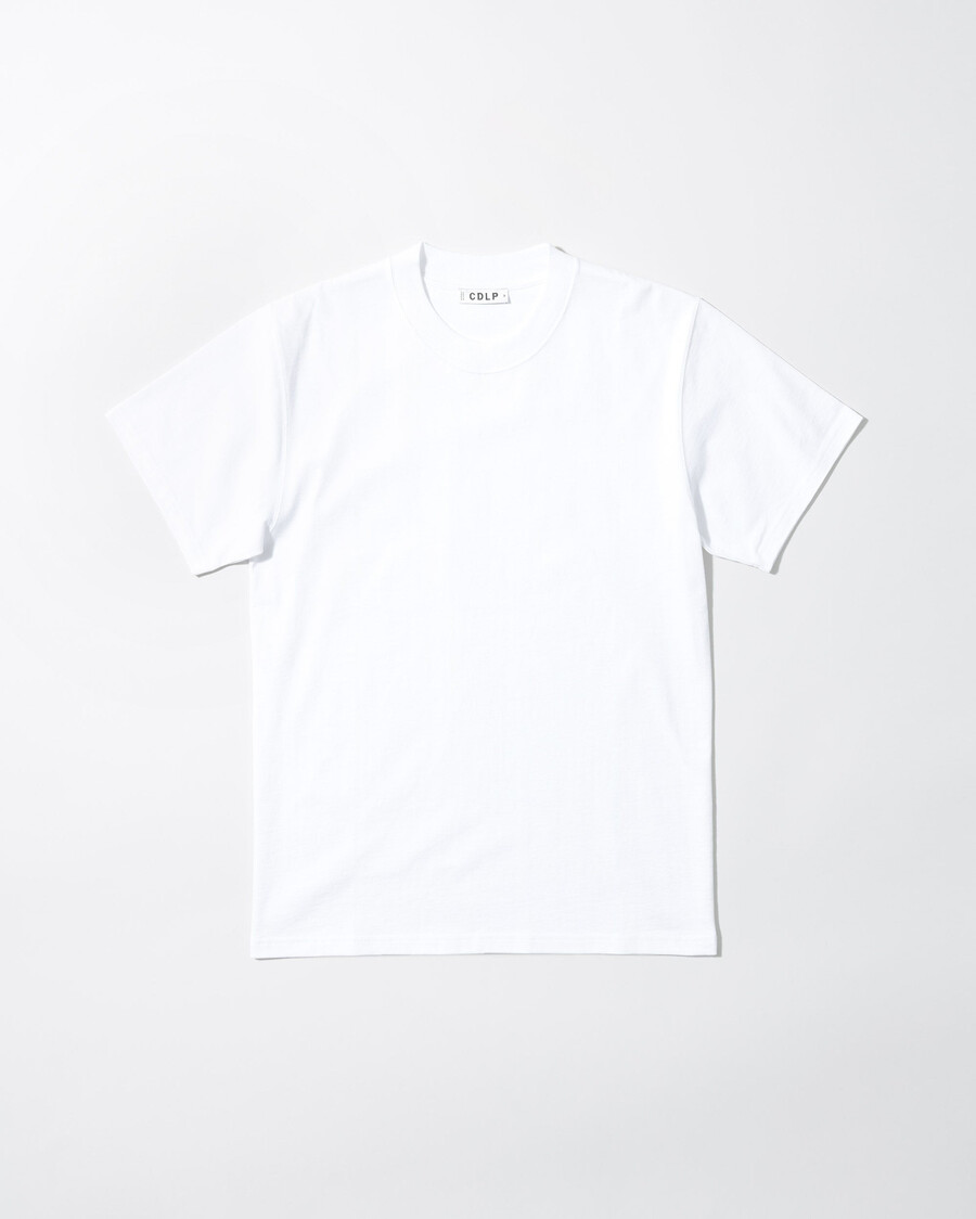 lässiges herren-t-shirt aus baumwolle in weiß jetzt kaufen — cdlp