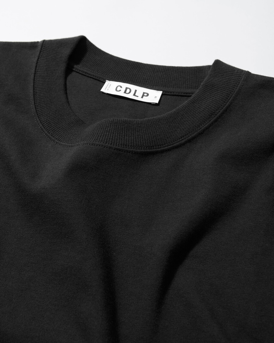 lässiges herren-t-shirt aus baumwolle in schwarz jetzt kaufen — cdlp