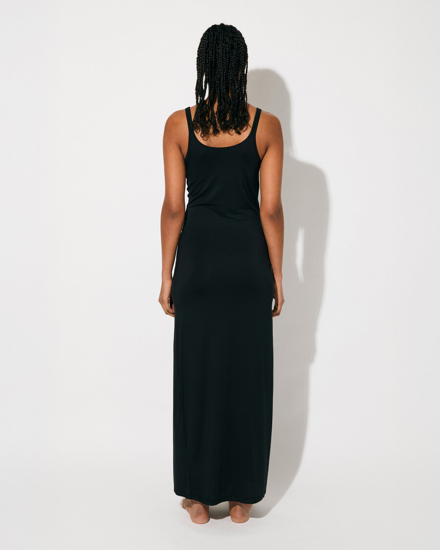 leichtes damen-tankkleid in schwarz shop—cdlp