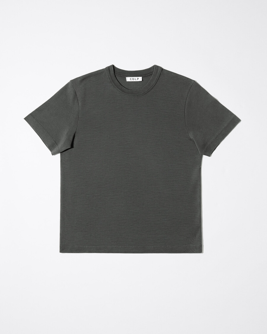 2 × herren-t-shirt schwere qualität in anthrazit und weiß shop — cdlp