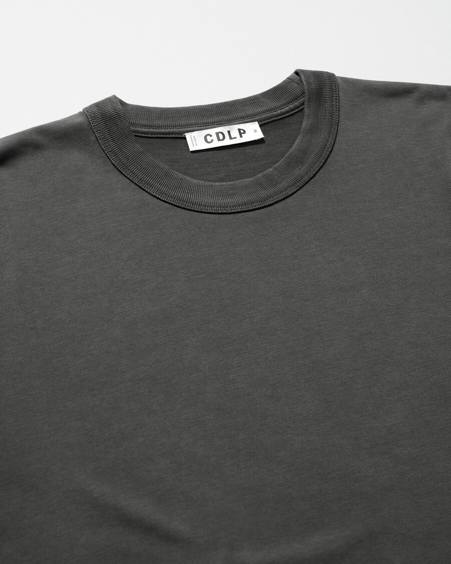 2 × herren-t-shirt schwere qualität in anthrazit und weiß shop — cdlp