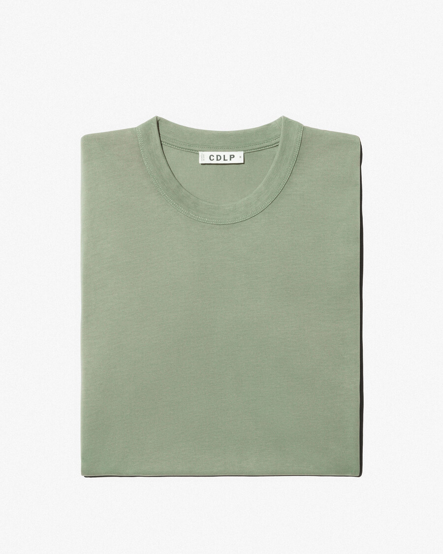 schweres herren-t-shirt in salbeigrün jetzt kaufen — cdlp
