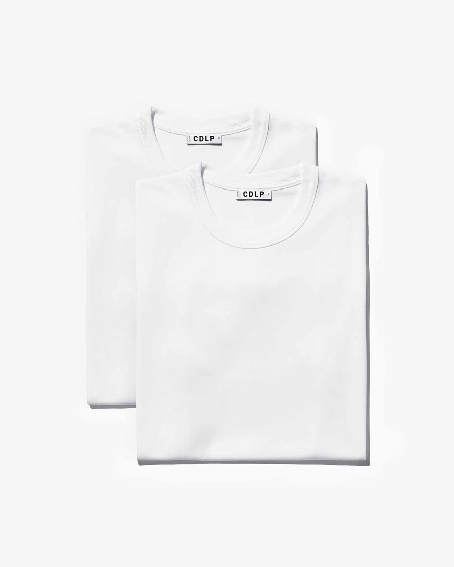 2 × herren-t-shirt schwere qualität in weiß jetzt kaufen — cdlp