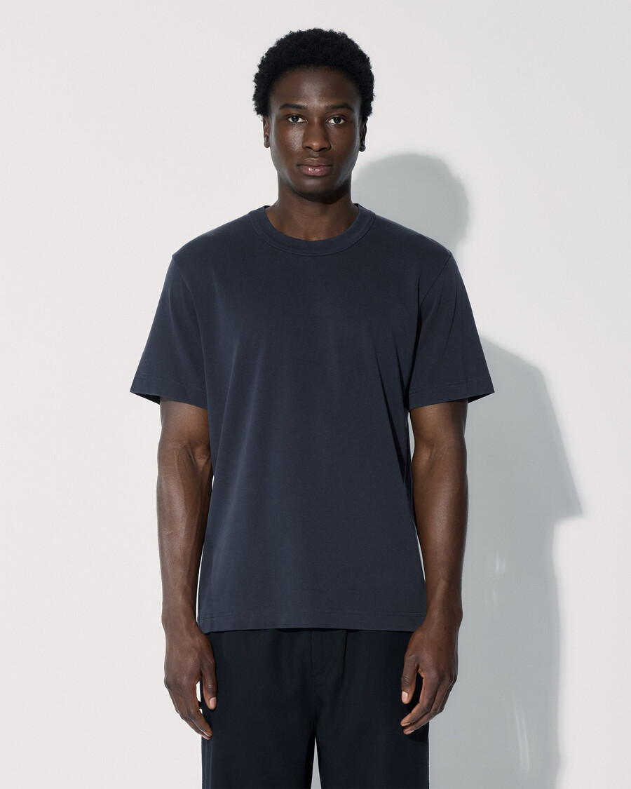 2 × herren-t-shirt schwere qualität in anthrazit und schwarz jetzt kaufen — cdlp