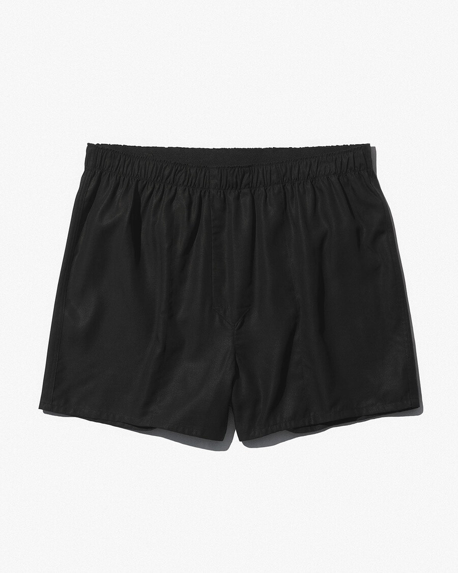 klassische gewebte herren-boxershorts in schwarz jetzt kaufen — cdlp