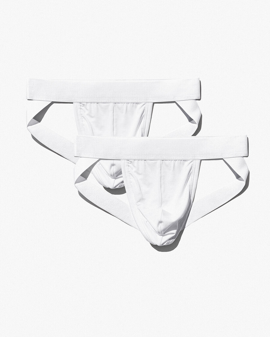 2 x herren-jockstraps in weiß jetzt kaufen — cdlp