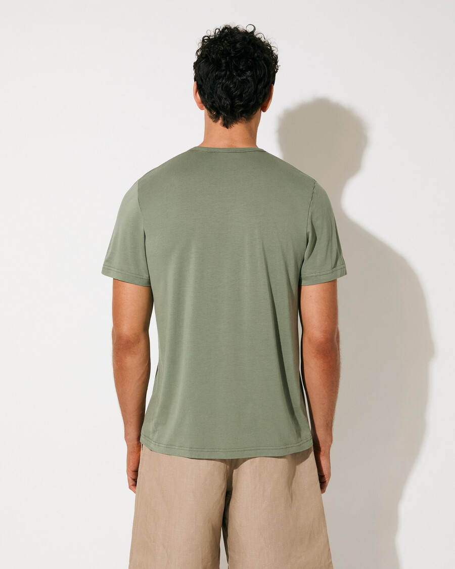 leichtes herren-t-shirt in salbeigrün jetzt kaufen — cdlp