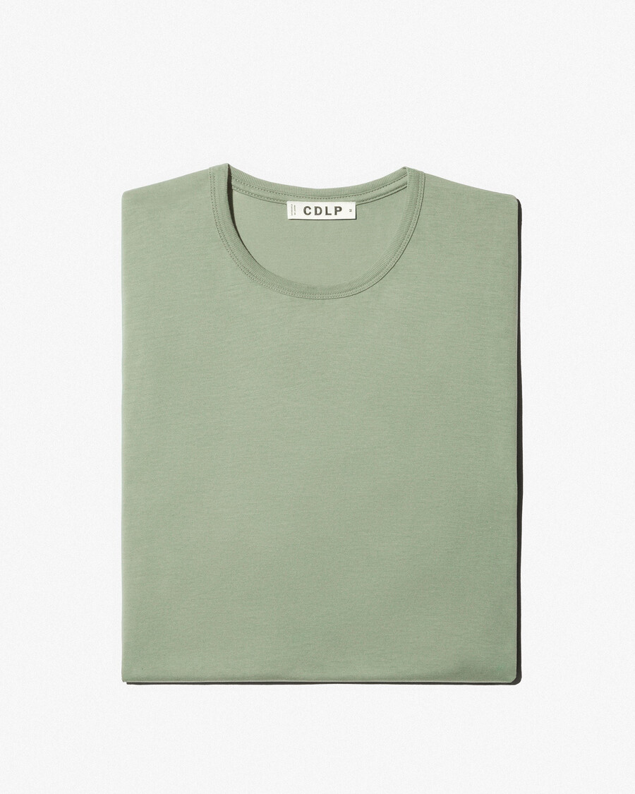 leichtes herren-t-shirt in salbeigrün jetzt kaufen — cdlp