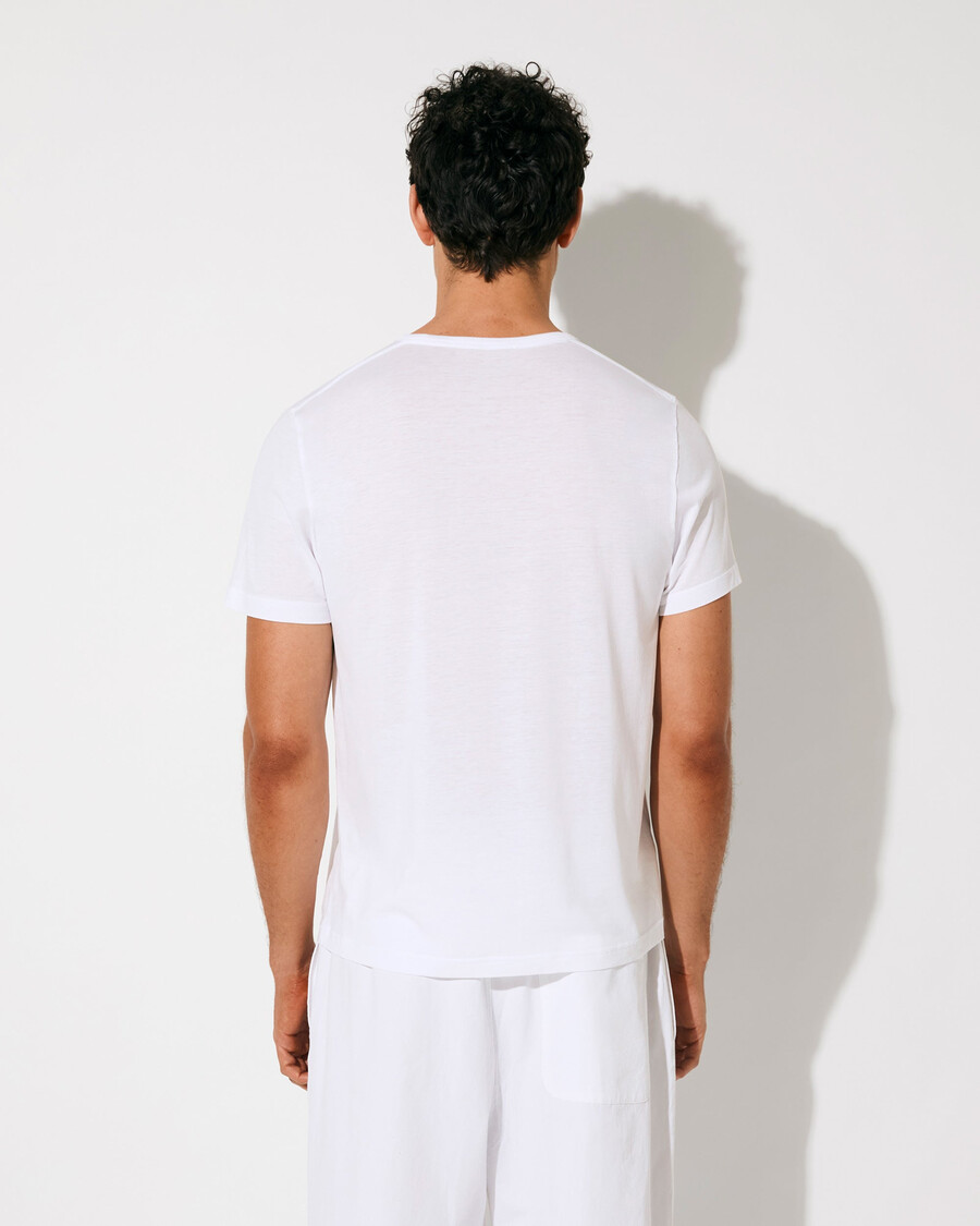 2 x herren-leichtgewicht-t-shirt in schwarz und weiß shop — cdlp