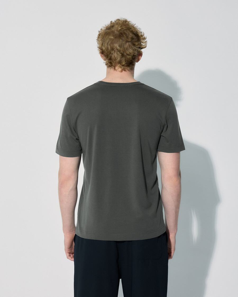3 x herren-t-shirt mittelschwer in anthrazit jetzt kaufen — cdlp