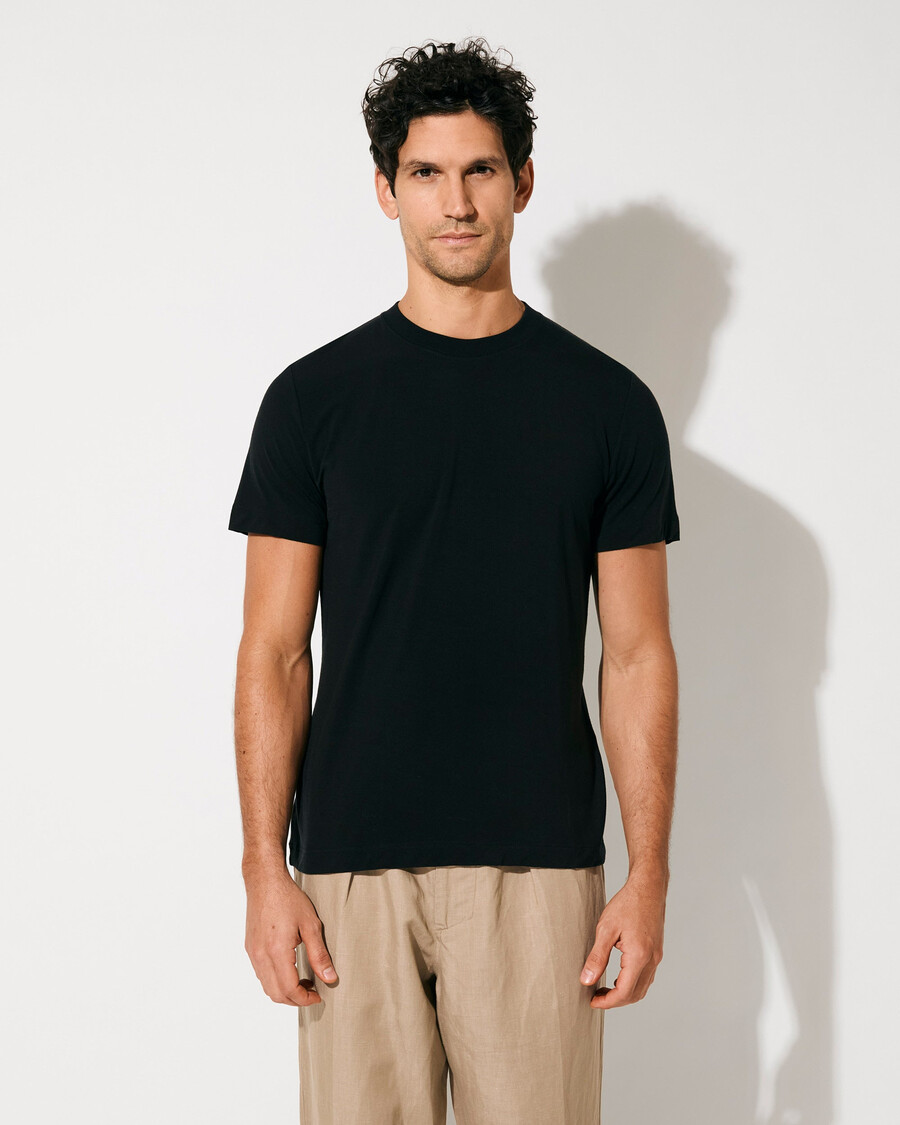 schwarzes herren-t-shirt mittelschwer jetzt kaufen — cdlp