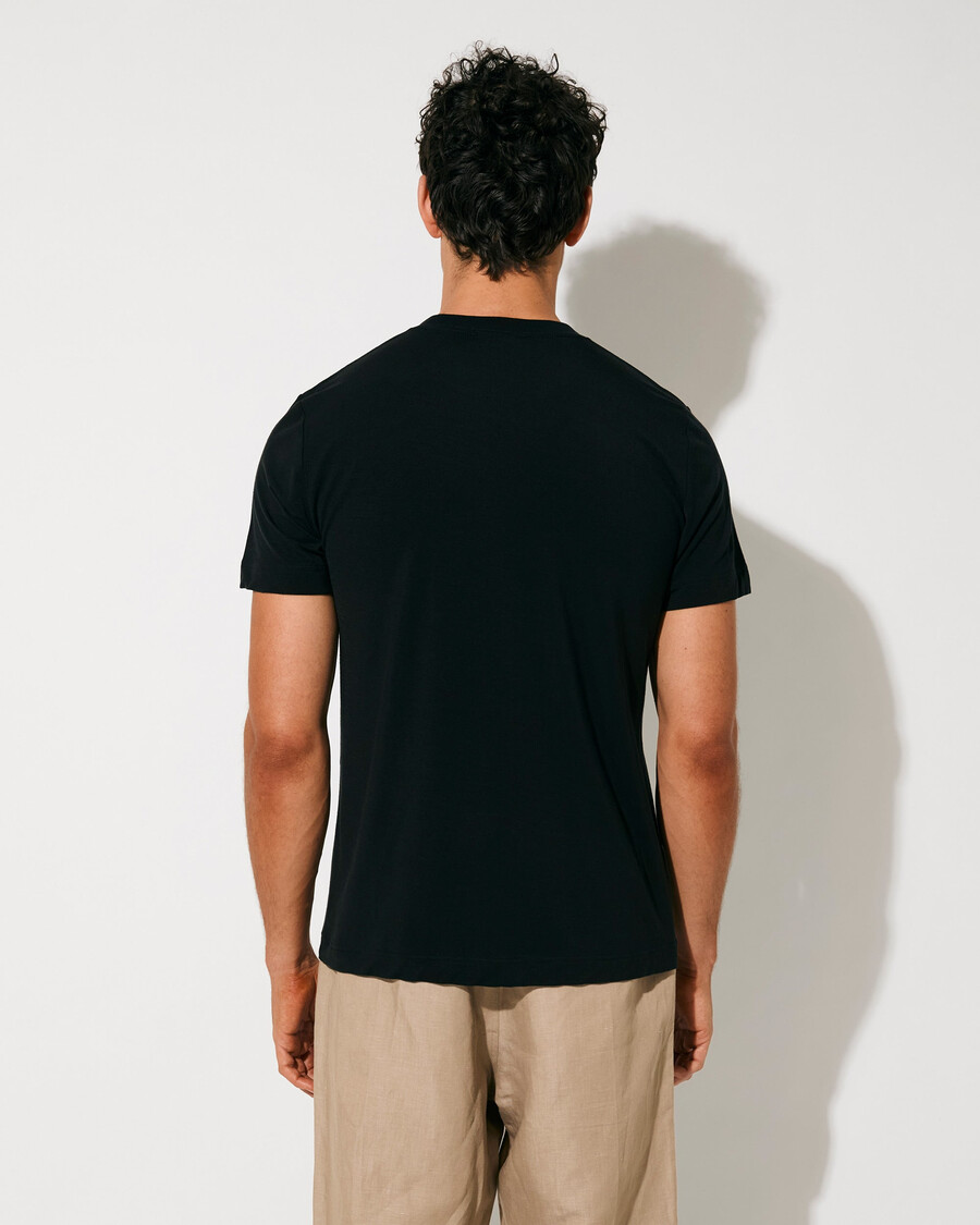 3 × schwarzes herren-t-shirt mittelschwer jetzt kaufen — cdlp