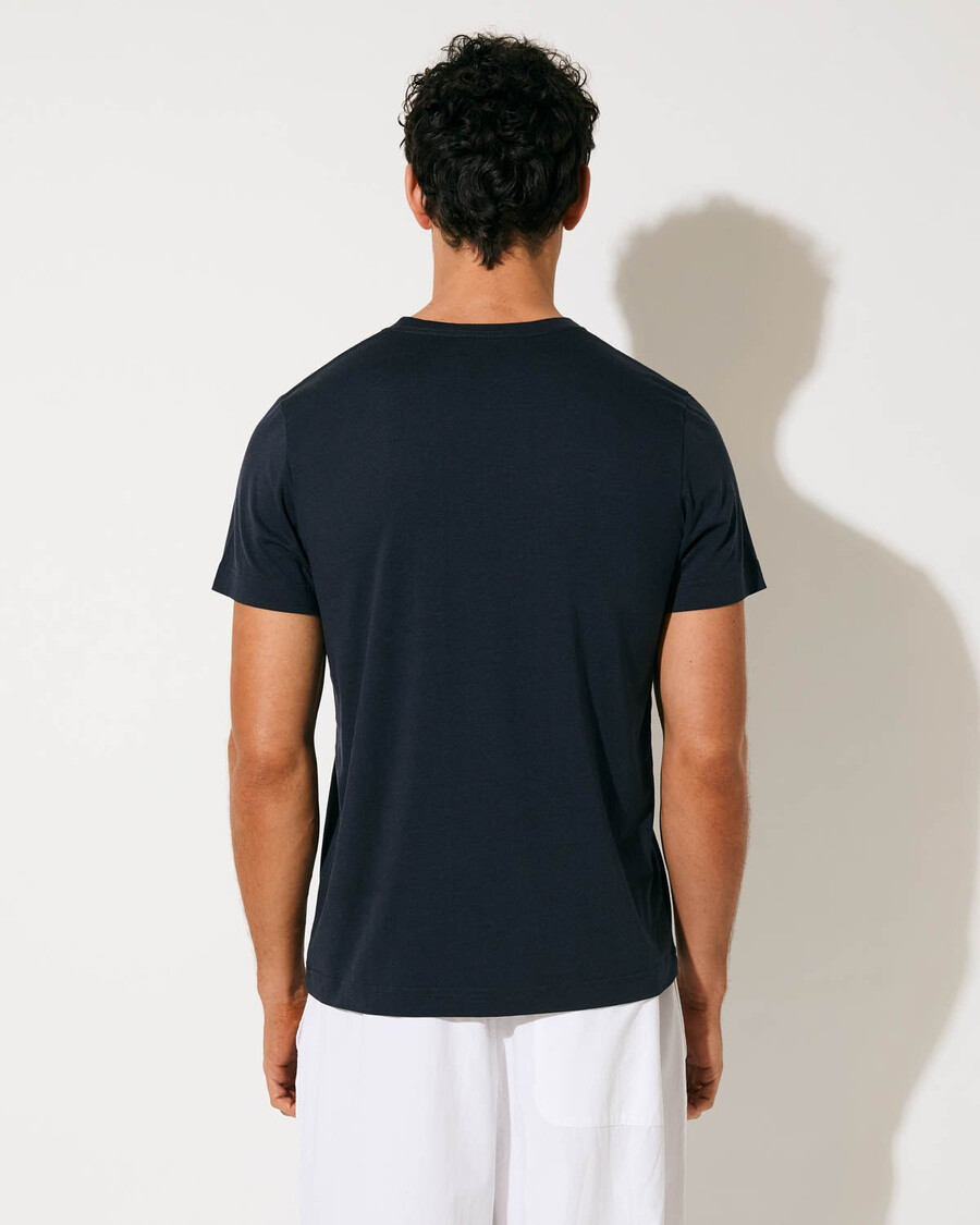 mittelschweres herren-t-shirt in dunkelblau jetzt kaufen – cdlp