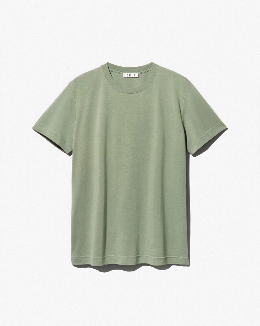 mittelschweres herren-t-shirt in salbeigrün jetzt kaufen — cdlp