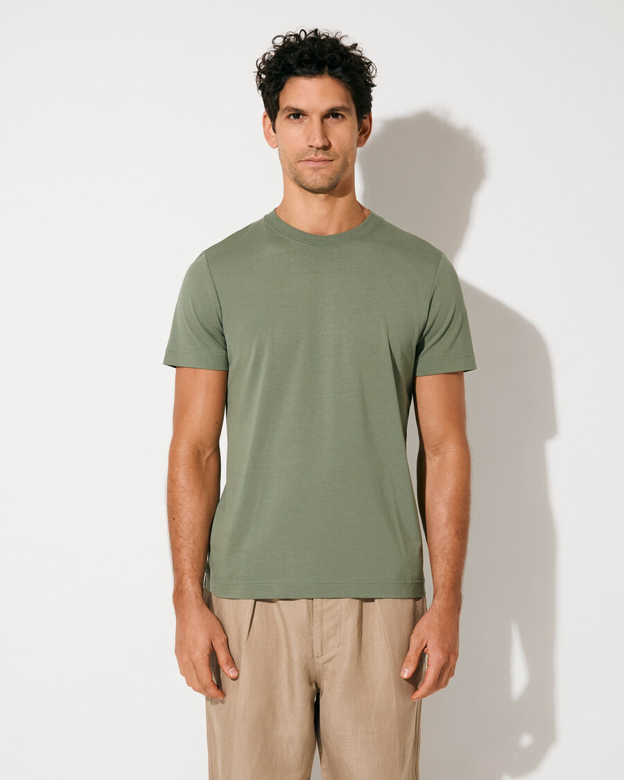 mittelschweres herren-t-shirt in salbeigrün jetzt kaufen — cdlp
