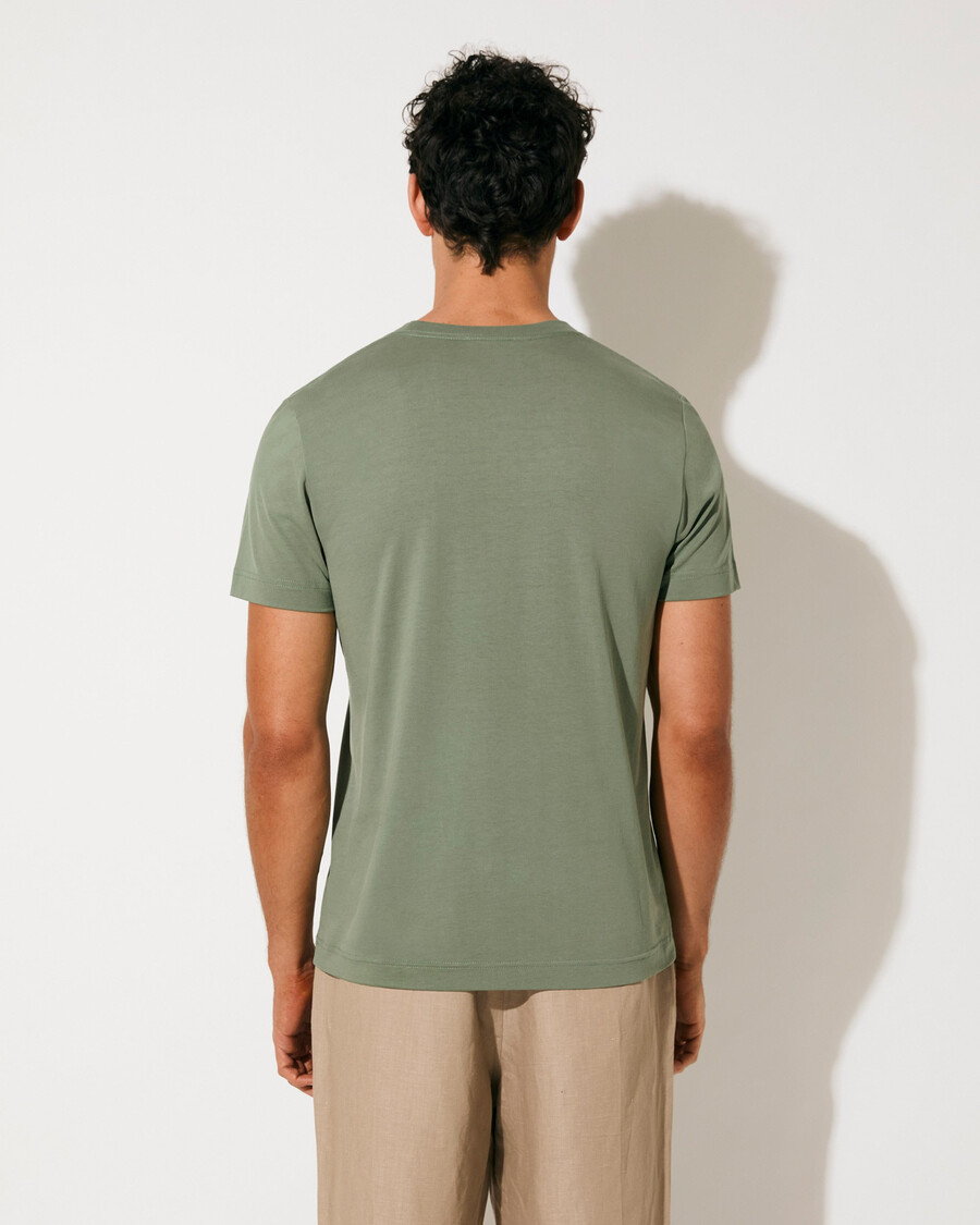 mittelschweres herren-t-shirt in salbeigrün jetzt kaufen — cdlp