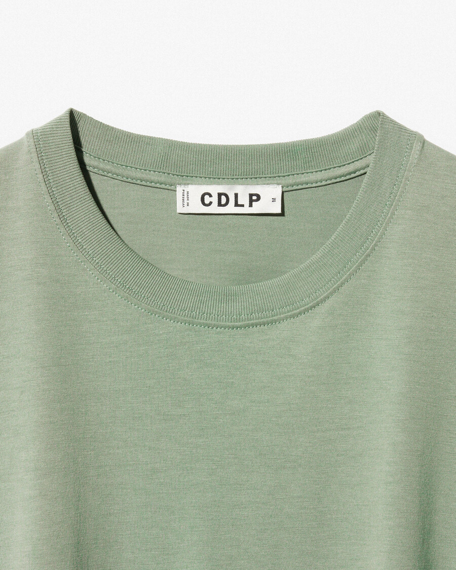 mittelschweres herren-t-shirt in salbeigrün jetzt kaufen — cdlp