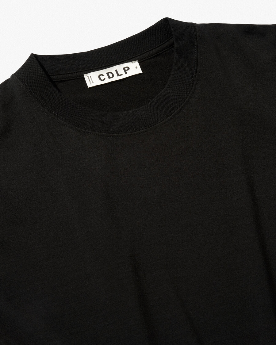 2 x herren-t-shirt mittelschwer in schwarz und weiß shop—cdlp