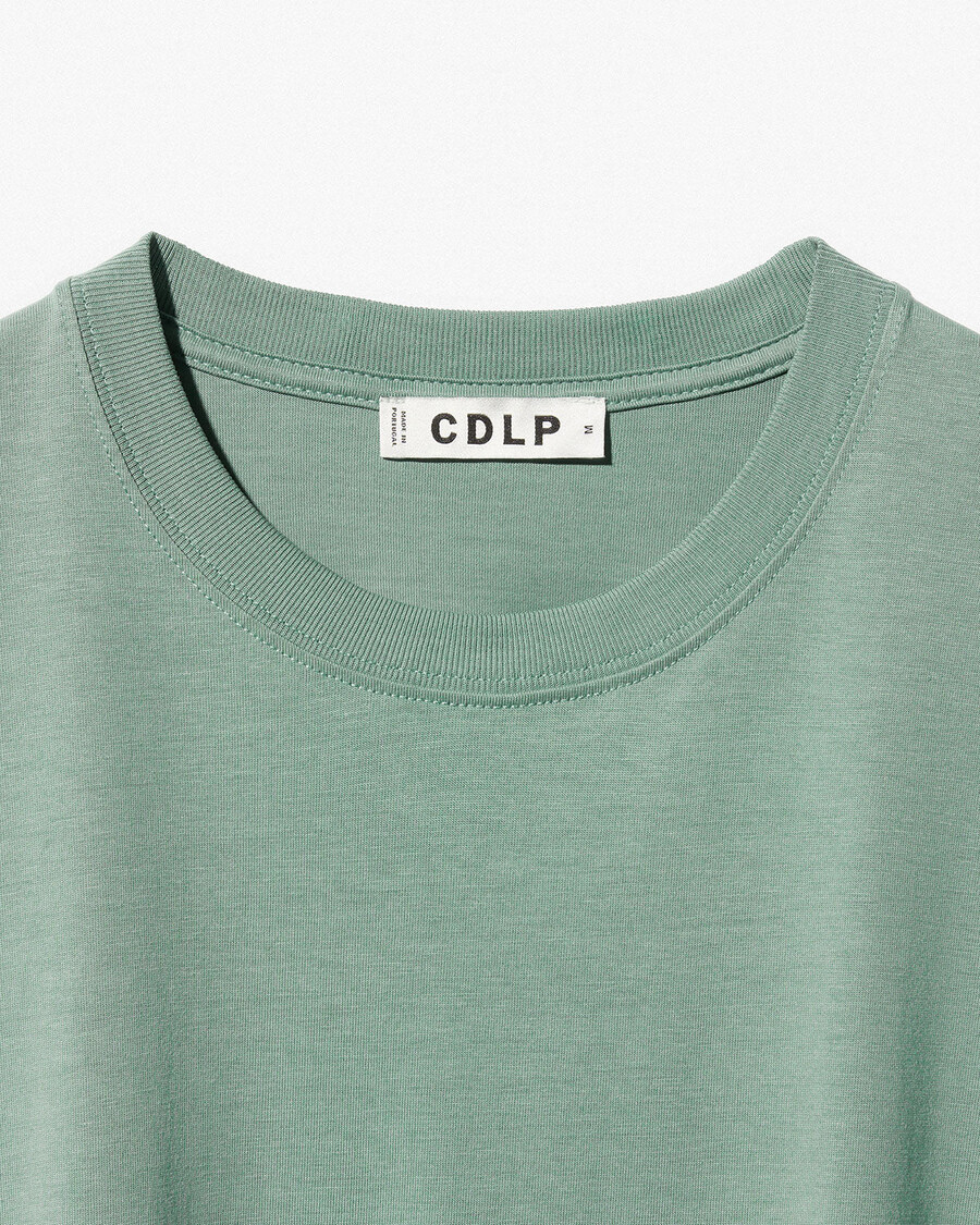 2 x herren-t-shirt mittelschwer in weiß und salbei shop—cdlp