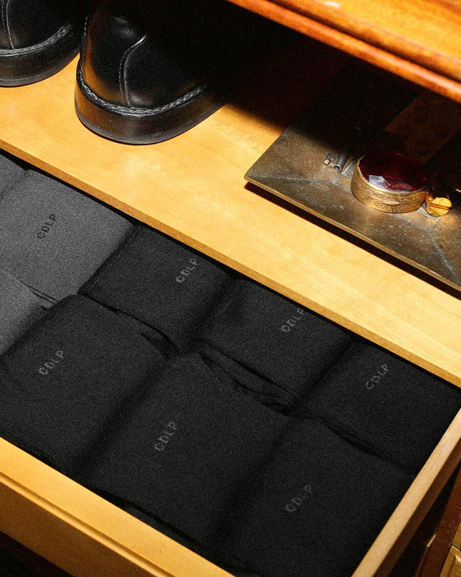 10 × schwarze mittellange bambussocken für herren shop — cdlp