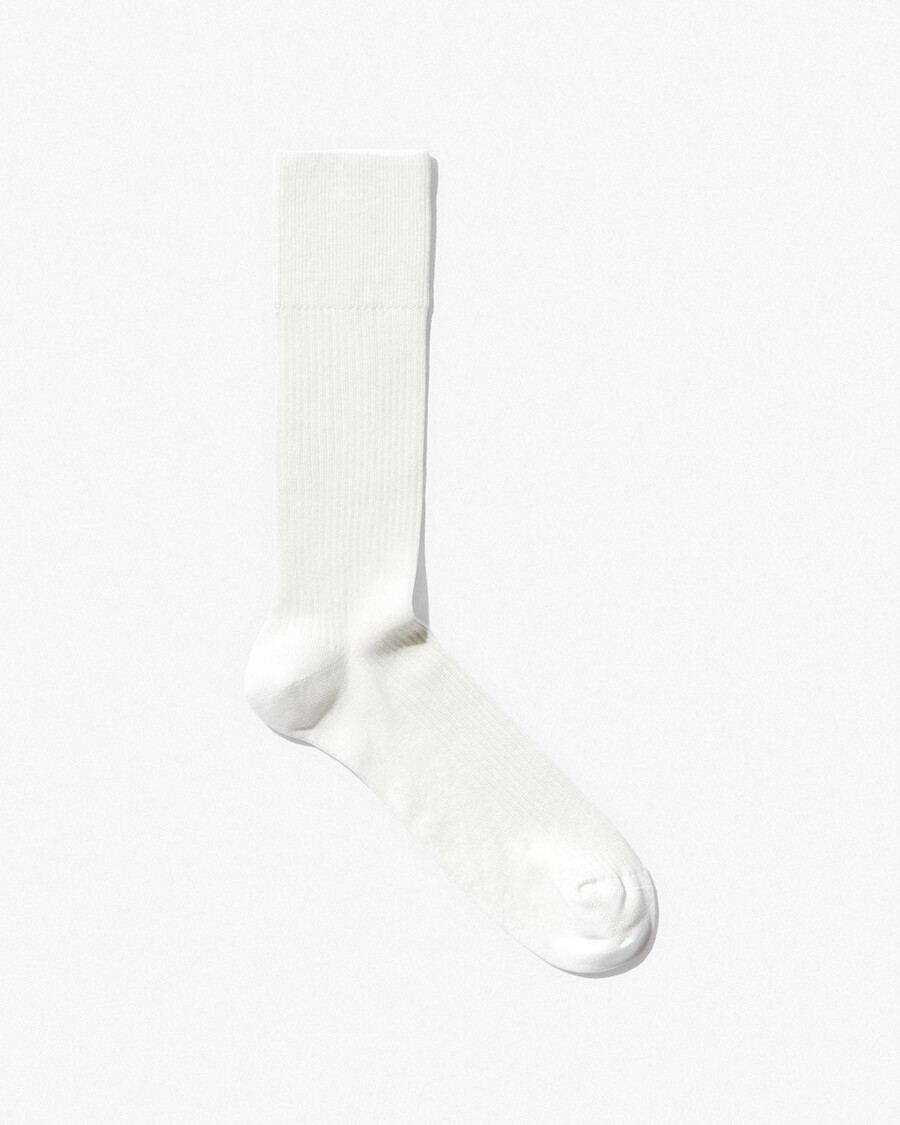 weiße mittellange baumwollrippsocken für herren jetzt kaufen — cdlp