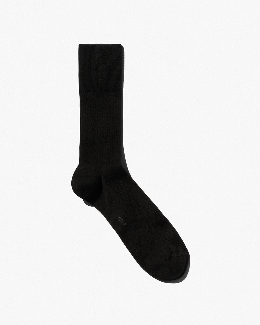 3 x herren-rippsocken aus wolle mittellang schwarz shop — cdlp
