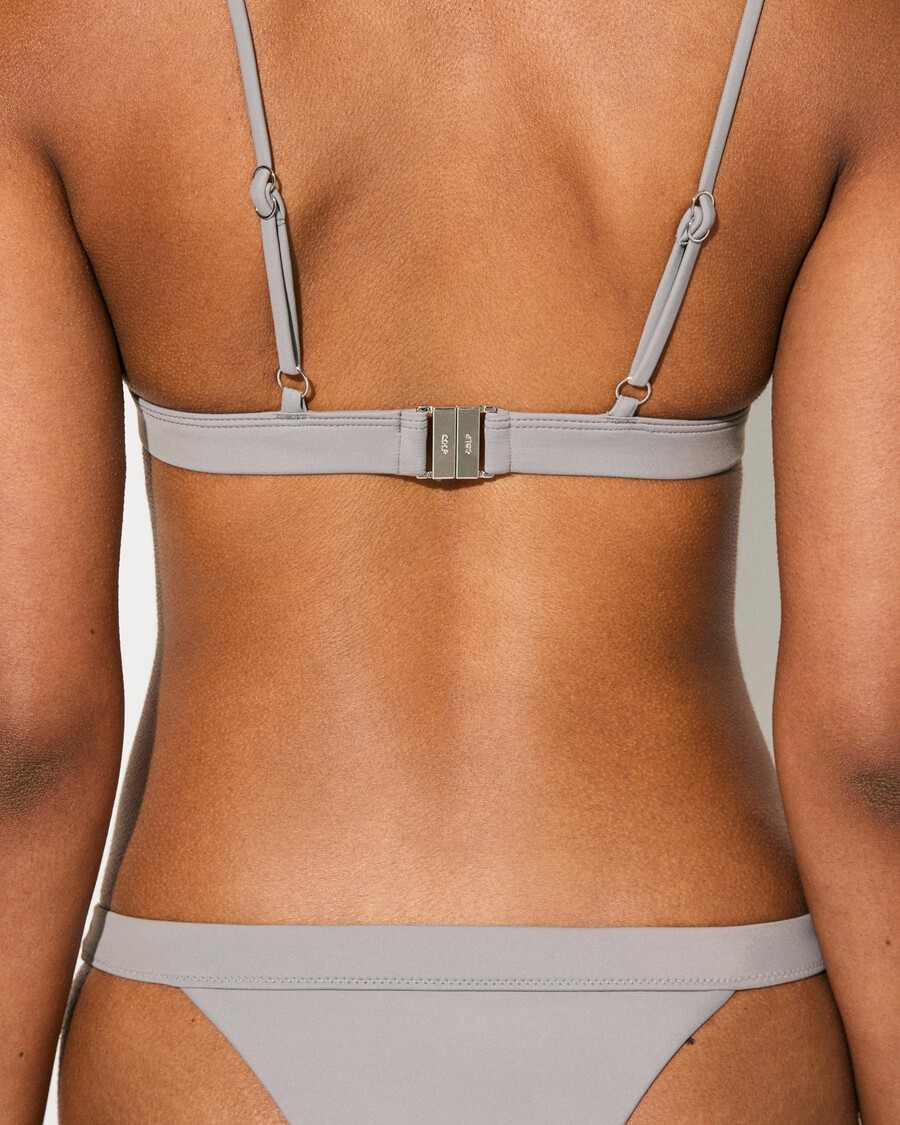 triangel-bikini-oberteil für damen in schiefergrau jetzt shoppen — cdlp