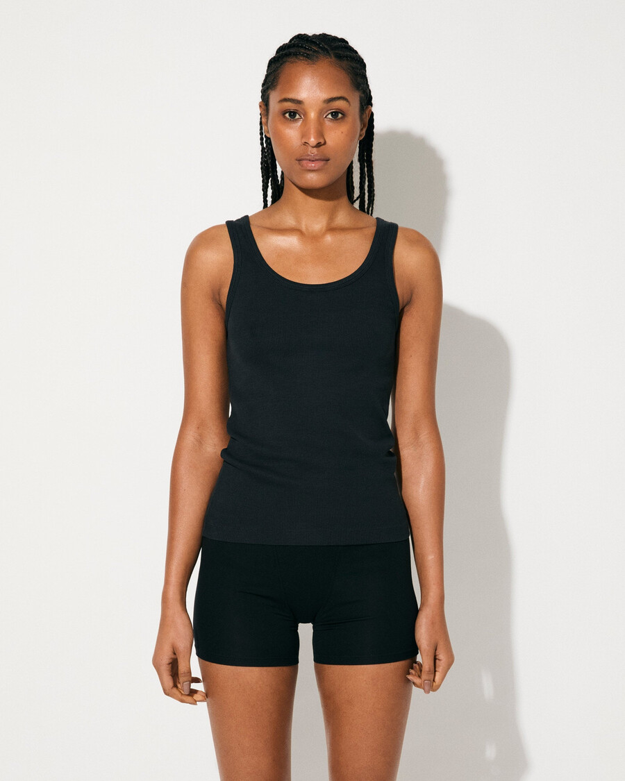 2 x damen-ripptop in off-black jetzt shoppen — cdlp