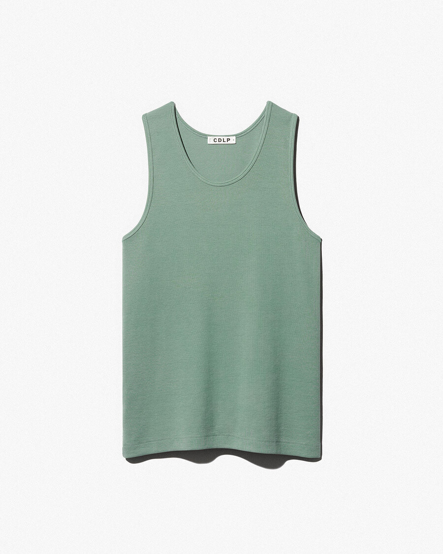 2 × herren-rippstrick-tanktop in schwarz und salbei jetzt kaufen — cdlp
