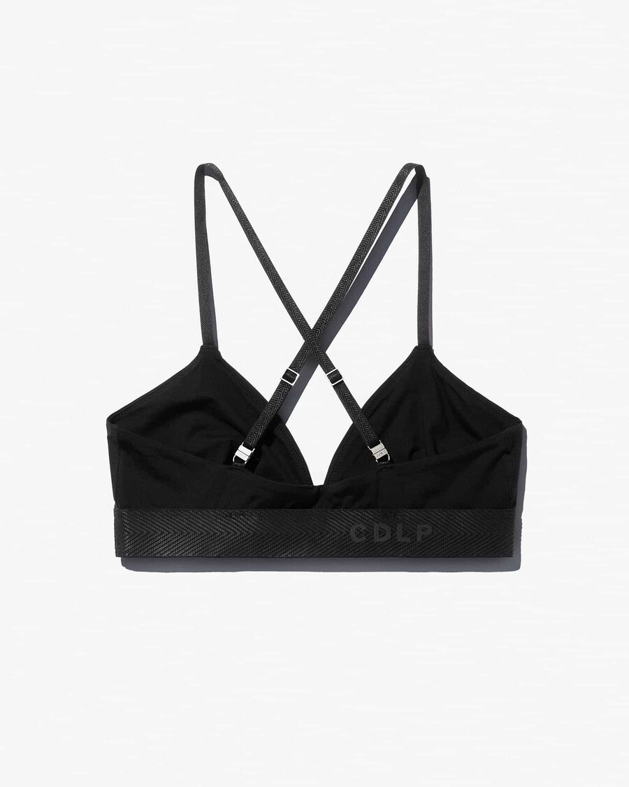 schwarzes dreieck-bralette für damen jetzt shoppen — cdlp