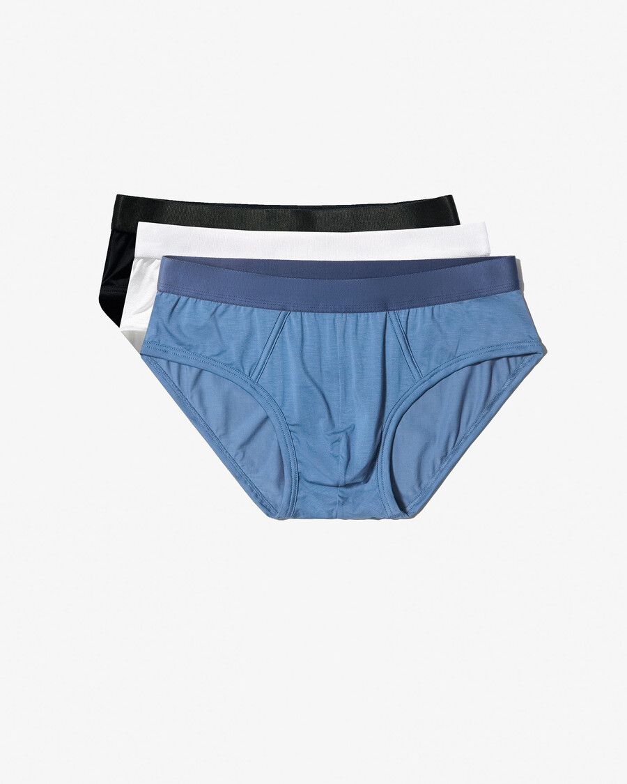 12 herren-y-briefs in schwarz weiß und azurblau jetzt kaufen — cdlp