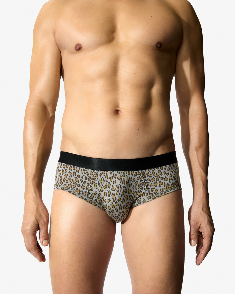12 × herren-y-briefs in mocca leopard schwarz weiß jetzt kaufen — cdlp